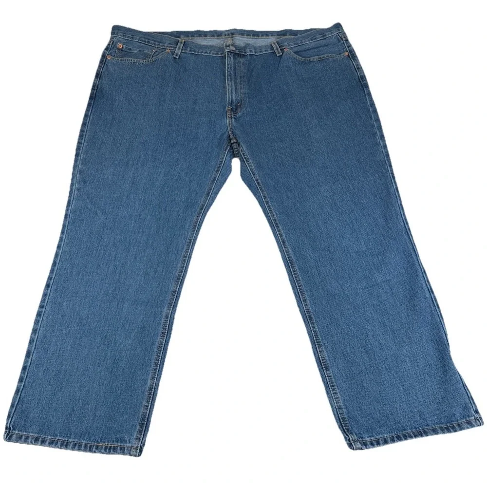 Levi Strauss 541 Athletic Fit Medium Wash Denim Jeans Men Size 54x30 EUC